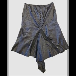 LIP SERVICE SKIRT BLACK SIZE LARGE GOTH/WHIMSICAL
